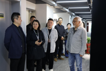 深化校企合作，共育AI设计英才——2138cn太阳集团城走访果实智绘文化科技有限公司
